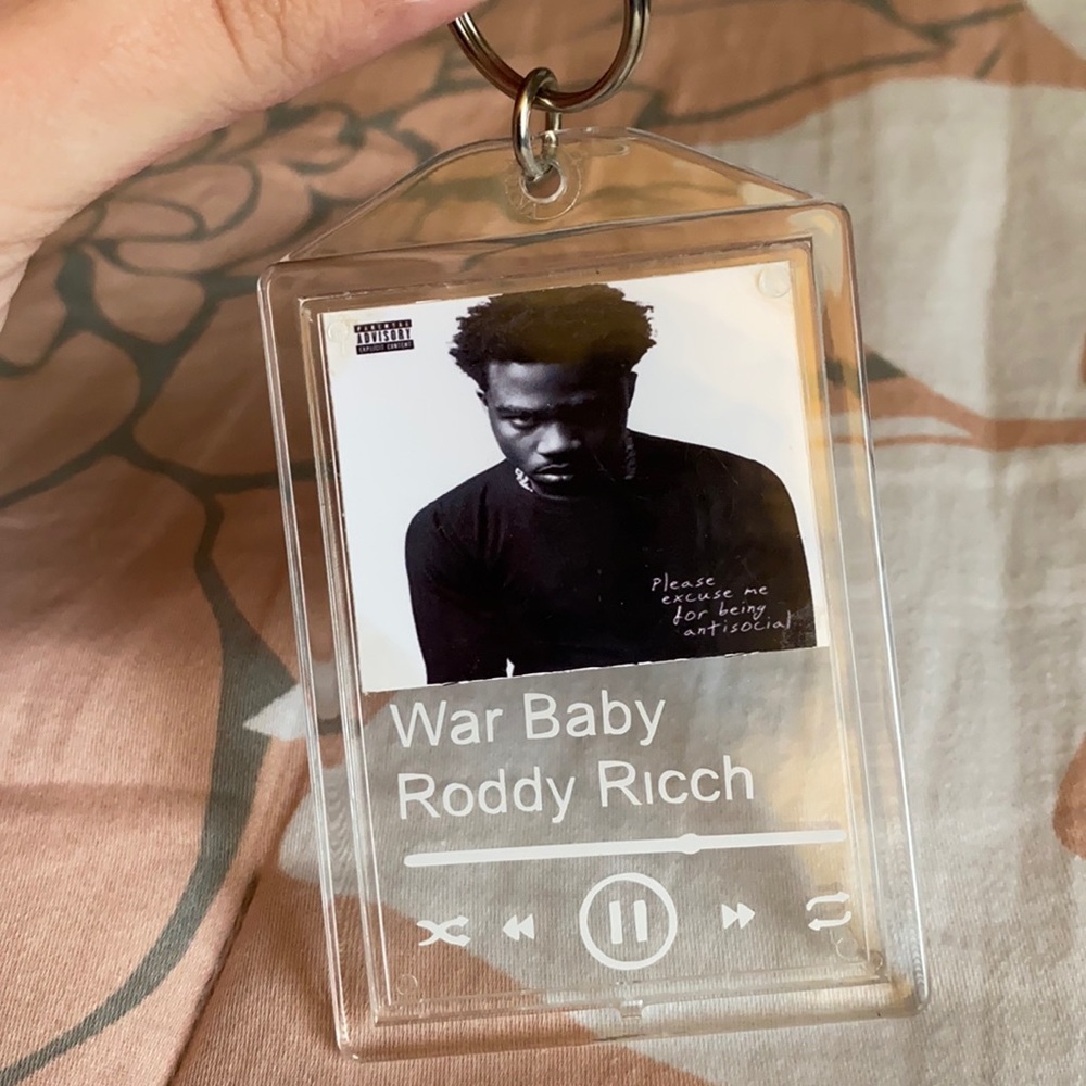 Handmade Album Keychain